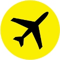 Logo Flugzeug